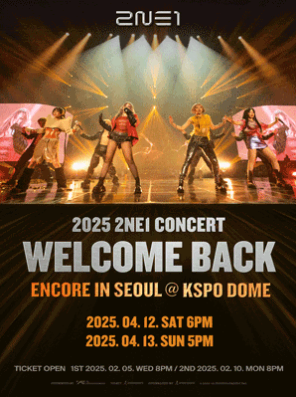 2025 2NE1 CONCERT 양도합니다.